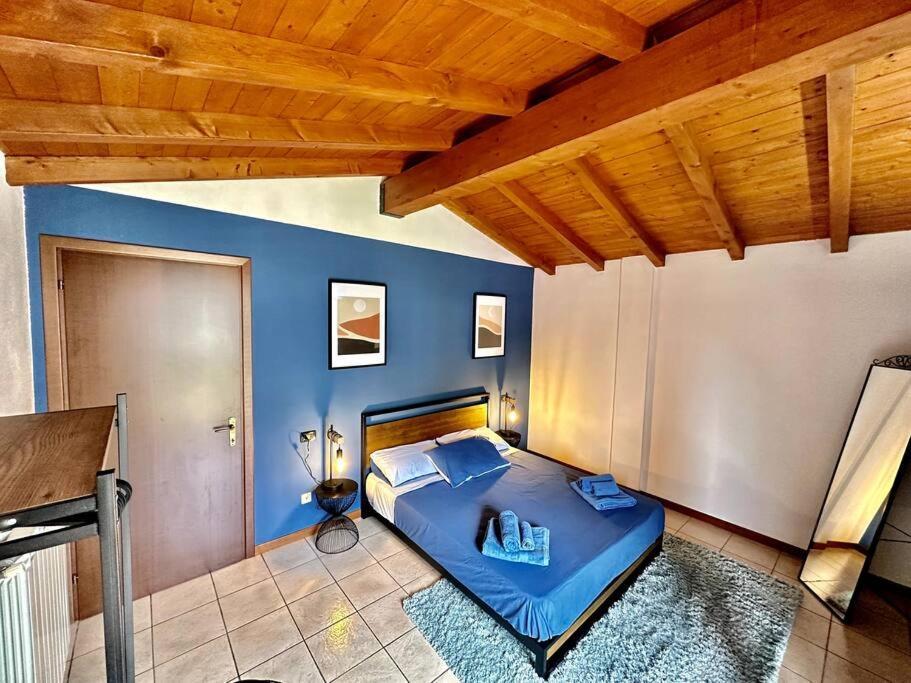 3Br Villetta Con Panoramica Sul Lago Nesso Bagian luar foto