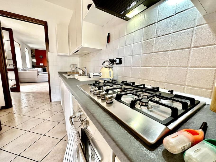 3Br Villetta Con Panoramica Sul Lago Nesso Bagian luar foto